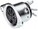 GDIN5-P Gniazdo DIN na obudowe 5 pin TYP4 180°