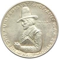 1/2$ USA 1920 PRZYBYCIE OJCÓW PIELGRZYMÓW RZADKA STAN 1