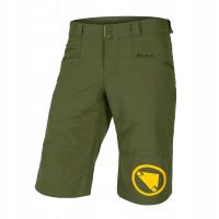 Spodenki rowerowe męskie Endura Singletrack II Short olive green