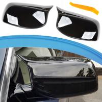 X2 накладки на зеркала заднего вида черный левый и правый BMW E60 E61 03-08 М5 МПАКЕТ