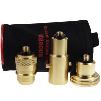 Adapter do tankowania gazu LPG Gomet mosiądz M10 z pokrowcem