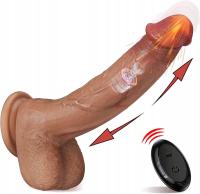 Realistyczny zdalnie sterowany dildo