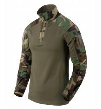 Bluza taktyczna wojskowa moro Helikon MCDU Combat Shirt - PL Woodland XS