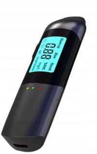 Alkomat bezdotykowy z Wyświetlaczem LCD a akumulatorkiem ładowanie USB C