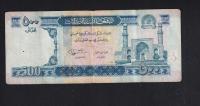 BANKNOT AFGANISTAN -- 500 Afghanis - 2012 rok, (B49)