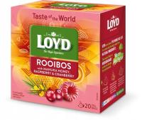 Herbata Loyd Rooibos with Manuka Honey & Raspberry & Cranberry 20x1,7g