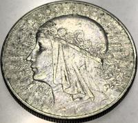 10 zł złotych 1932 Głowa Kobiety Polonia Babka SREBRO (nr 2)