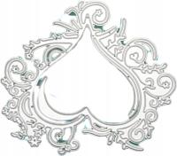 Wykrojnik do papieru EMBOSSING szablon do WYTŁACZANIA SERCE