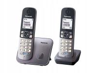 Телефон PANASONIC KX-TG6812PDM беспроводной серый