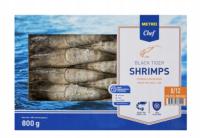 METRO Chef Krewetki całe 8/12 800 g