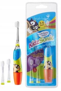 Szczoteczka soniczna Brush-Baby Kidzsonic dla dzieci od 3-6 lat