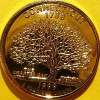 QUARTER DOLAR USA 1999 -D- DELAWARE 1788 DRZEWO DĄB