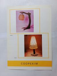 COOPEXIM WARSZAWA ULOTKA REKLAMOWA LAMPKA 1297 D