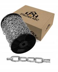 DIN5685A - D1-12mm-хозяйственная цепь короткое звено оцинковка 1 Мб.