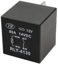PRZEKAŹNIK SAMOCHODOWY MAX 12V 80A 4 PIN 2x9,5mm RLY-4130