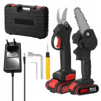 ZESTAW PIŁA PILARKA ŁAŃCUCHOWA AKUMULATOROWA+ SEKATOR AKUMULATOROWY NOŻYCE