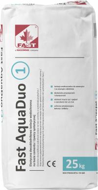 Zaprawa hydroizolacyjna FAST AquaDuo 1 [25 kg] Izolacja przeciwwilgociowa