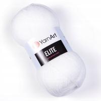 Пряжа YarnArt Elite 100 г 300 м 150 белый