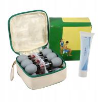 НАБОР ИЗ 18 БАНОК ДЛЯ ВАКУУМНОЙ ТЕРАПИИ БЕЗ КОСТОЧЕК