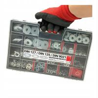 Набор шайб металла Дин 750пкс стальной: 127/125/9021 М4-М10