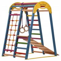 Деревянная детская игровая площадка для дома 125x100x80 см 6в1