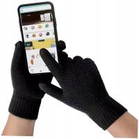 DAMSKIE RĘKAWICZKI DOTYKOWE DO TELEFONU SMARTFONA TABLETU