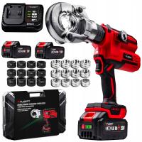 ZACISKARKA DO RUR PEX ELEKTRYCZNA 2X 21V PRASKA HYDRAULICZNA MATRYCE V+U+TH