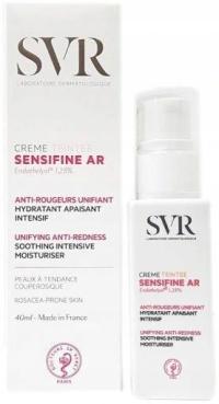 SVR Sensifine AR Creme Teintee Ujednolicający krem do twarzy, 40 ml