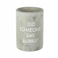 Chłodziarka do wina Parlane betonowo-szara 21,5 cm