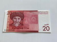 Kirgistan - 20 som - 2016 - UNC