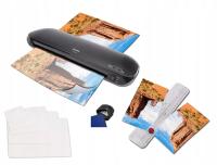 Olympia A3 4in1 – laminator + przecinarka + zaokrąglacz narożników + folia 18×