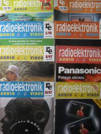 RADIOELEKTRONIK Audio-HI-FI-Video - 8 numerów 1997-99