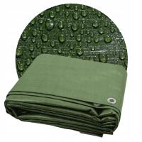 Plandeka plandeki 3m x 5m ZIELONA płachta wzmacniana okrycie gruba