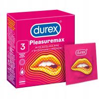 Durex презервативы PLEASUREMAX с язычками 3 шт