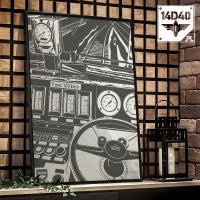 Плакат МАШИНИСТ ЛОКОМОТИВА EU07 PKP