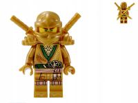 LEGO Ninjago - Golden Ninja (Lloyd) + miecze + zbroja !