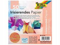 PAPIER OPALIZUJĄCY KROPKI 14X14 CM 50SZT