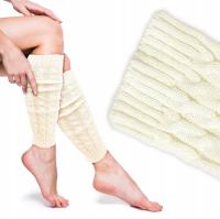 GETRY OCIEPLACZ NA ZIMĘ OCIEPLACZE na NOGI ŁYDKI BUTY UNIWERSALNE ZIMOWE