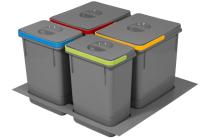 Корзина для мусора Rubio 60 см 2x15l 2x7L