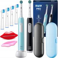 Szczoteczki Elektryczne do Zębów Oral-B Pro Series 1 Duo Black Blue Zestaw