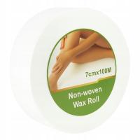 Paski fizelinowe do depilacji 100m rolka mocne