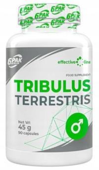 6PAK Tribulus Terrestris Booster Testosteronu Potencja Mięśnie Libido 90kap