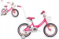 Детский велосипед 16 Carbon STAR Pink ALU R23