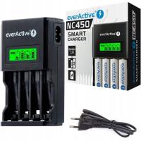 Ładowarka Everactive NC-450B NC-450 Black Edition R3 R06 4 AA, AAA