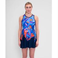 Bidi Badu sukienka tenisowa damska Spike - granatowa/print S
