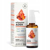 Aura Herbals ADEK A + D3 + E + K2 MK7 50 ml Krople