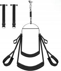 Sex Swing BDSM Bondage Restraints Kit 2 w 1 Drzwi Swing & Sex Restraints