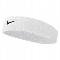 FROTKA NA GŁOWĘ WŁOSY SPORTOWA OPASKA NIKE SWOOSH HEADBAND BIAŁA