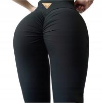 Legginsy Miego czarne klasyczne push-up wysoki stan