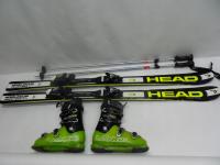 komplet Narty HEAD i RACE 150 +buty kije